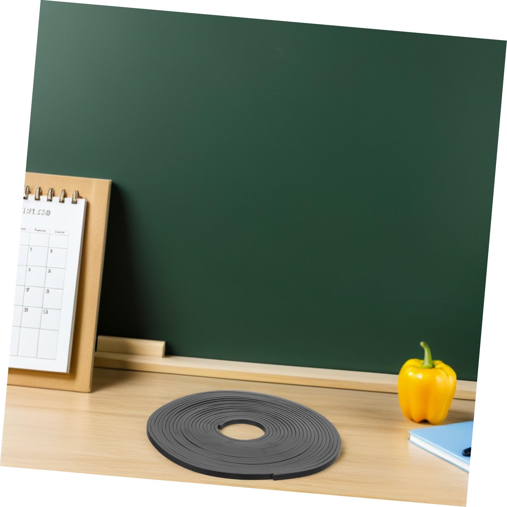 ibasenice Magnetstreifen für Whiteboard Schwarze Magnetleiste 8 Meter Zuschneidbar Gummi Wiederverpositionierbar Stark Haftend für Schüler und Lehrer Selbstgemacht und Markierungslinien