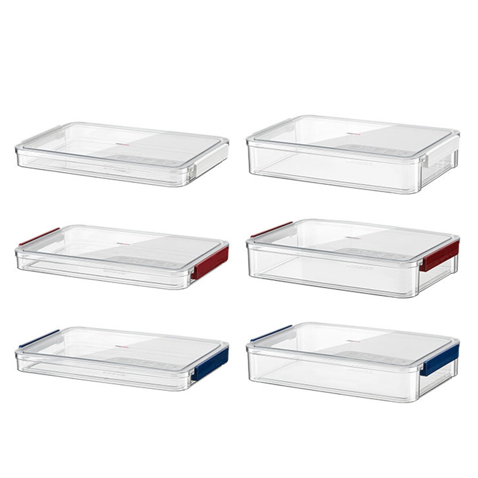 Caja transparente de almacenamiento de archivos, estuche de papel para documentos, organizador de escritorio de oficina, contenedor para escuela, oficina, organizadores apilables