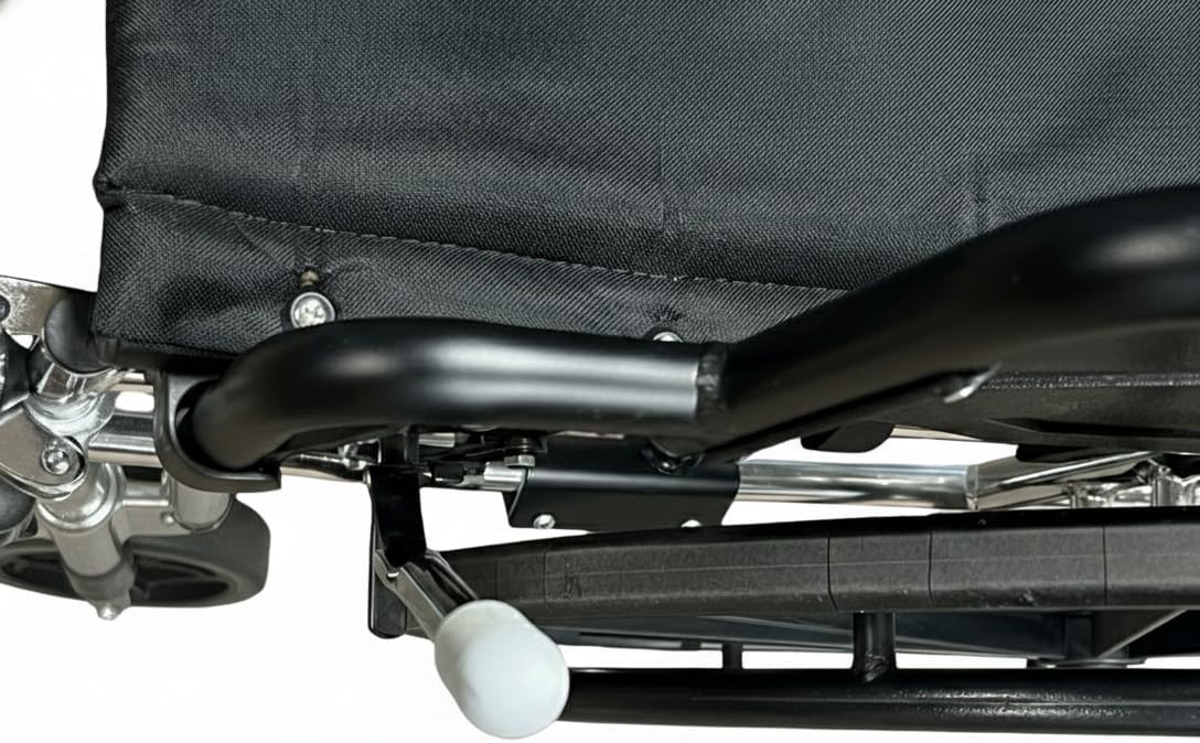 Rehabilitation Advantage 6 Inch Premium Wheelchair Brake Lock Handle Extensions. Package Contains Two Six Inch Extenders. Durable Construction. Easy Installation. 2 Pack