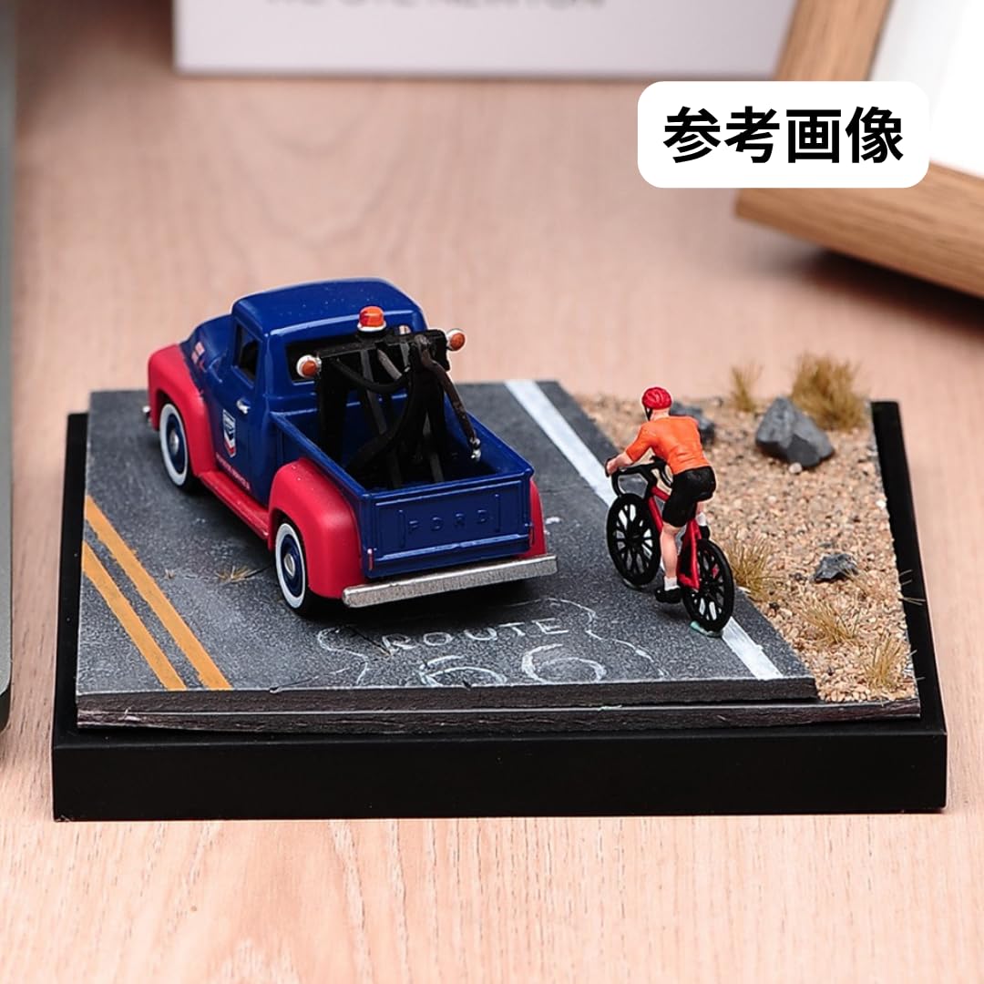 1/64 駐車場ジオラマ 街景 情景ベース ミニカー Amazon.co.jp: GarageLine 1/64 ミニカー用 街並みジオラマ ストリート