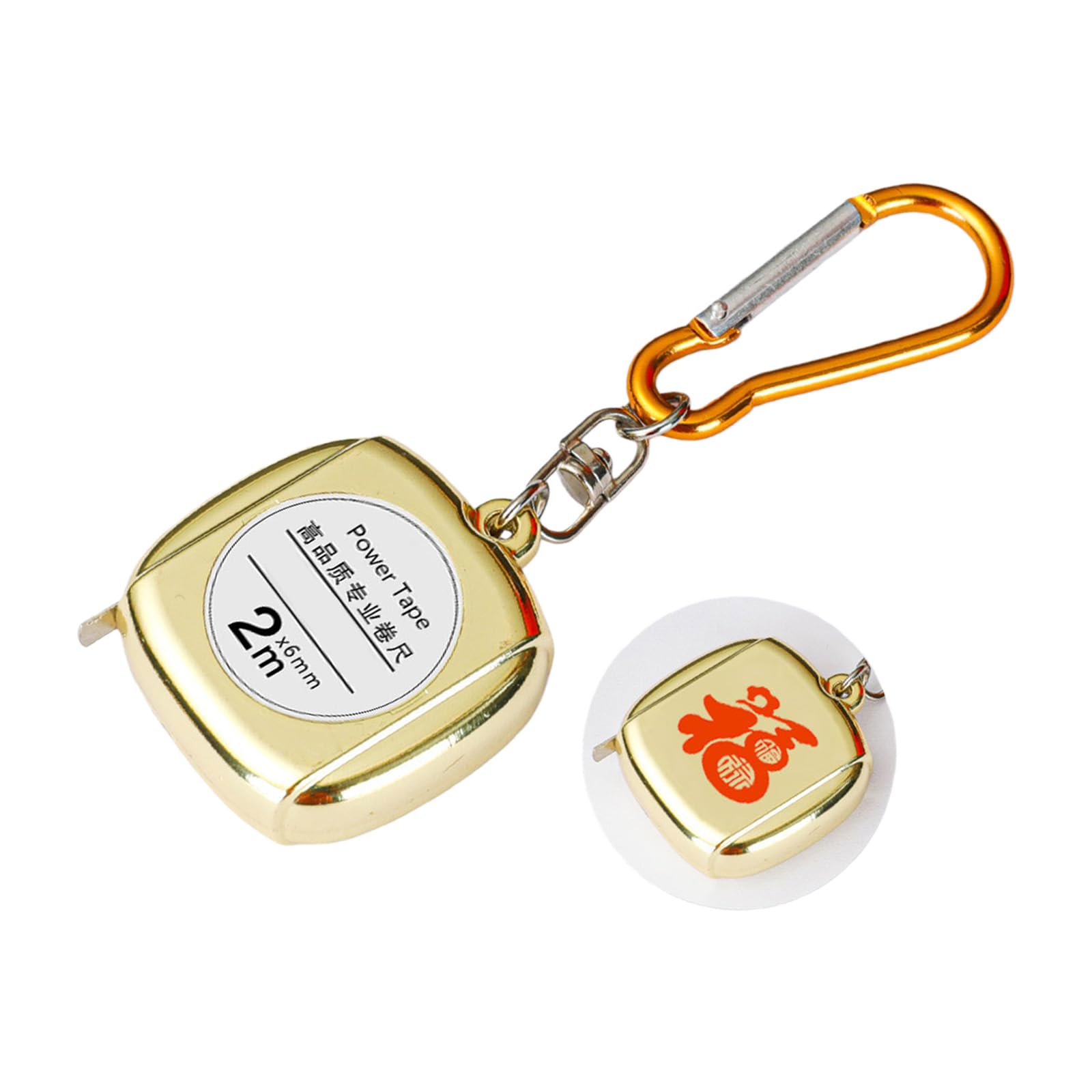 Pxzh Gold Fu Clear Scale Steel Tape Measure Featuring Small Size Design And Attachment Tape Measure Measurement Tool