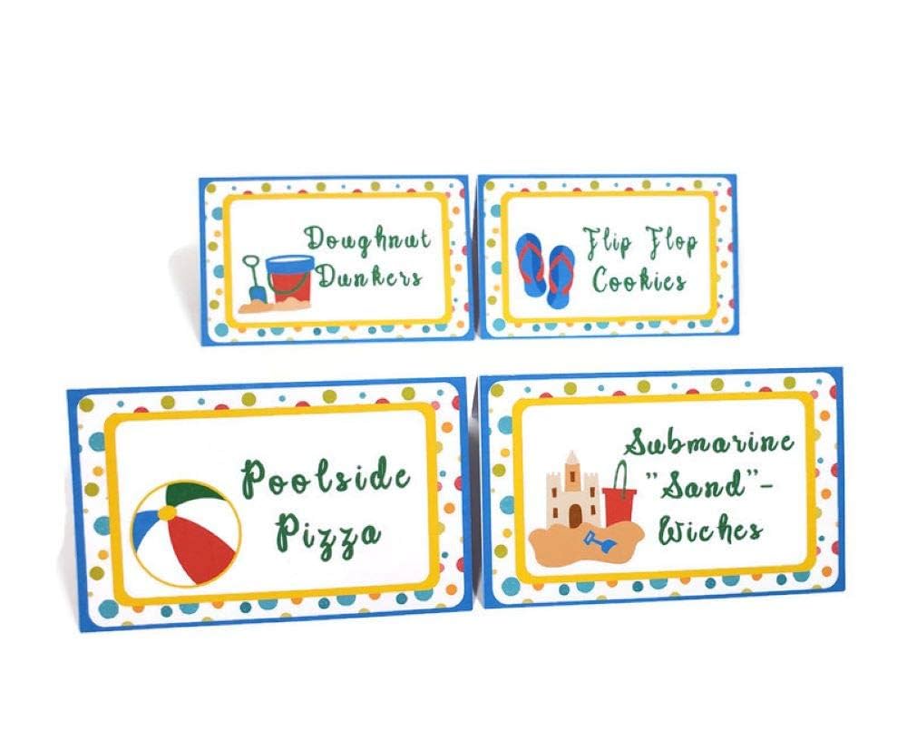 amazon-com-pool-party-food-tents-place-cards-boy-summer-beach-party-birthday-decorations-food-labels-personalized-home-kitchen for Free Printable Pool Party Food Labels Amazon.com: Pool Party Food Tents Place Cards Boy Summer Beach Party Birthday Decorations Food Labels Personalized : Home & Kitchen for Free Printable Pool Party Food Labels