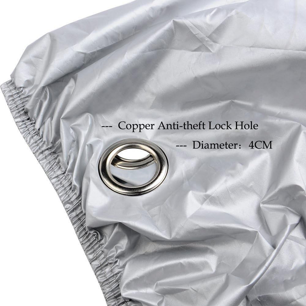 Housses de Moto pour Yamaha XSR 700 XSR700 Xsr 700,Étanche Anti-Poussière Bâche Exterieur Hiver Été Moto Couverture avec Sac Rangement,A/BlackRed-XXXXL