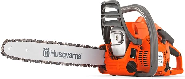 Tronçonneuse thermique Husqvarna 120 Mark II, guide 35 cm, moteur X-Torq 38 cm³, 1,4 kW
