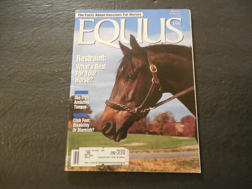 Buy Equus Jan 1991 Restraint What's Best For Your Horse? (Duct Tape