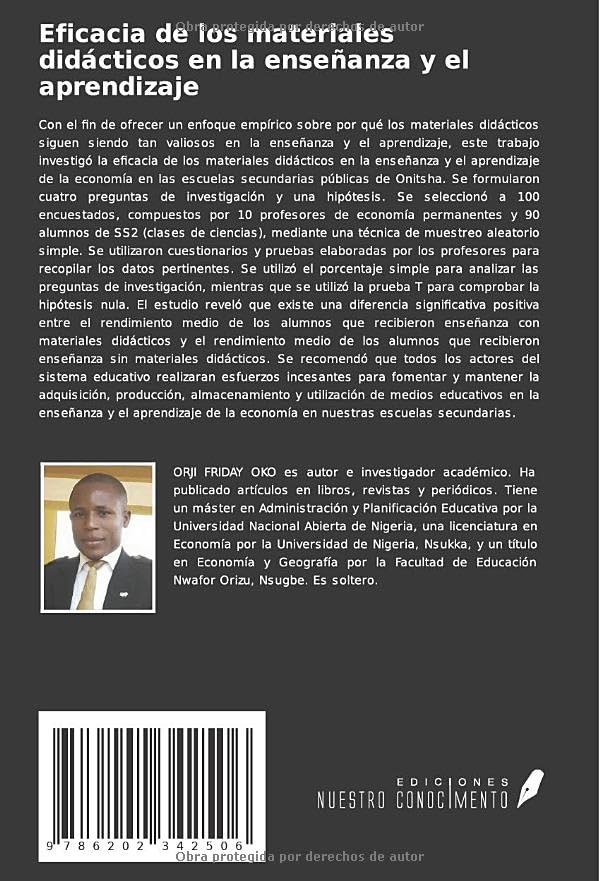 Eficacia de los materiales didácticos en la enseñanza y el aprendizaje: Implicaciones educativas de la aplicación de materiales didácticos en la enseñanza y el aprendizaje de la economía