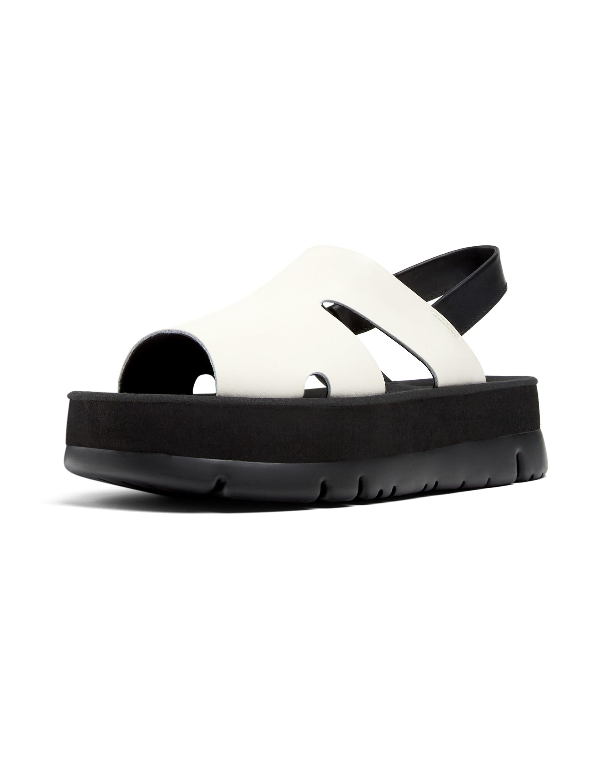 Camper Women's Oruga Up K200848 Sandal, White Natural 013, 9 UK