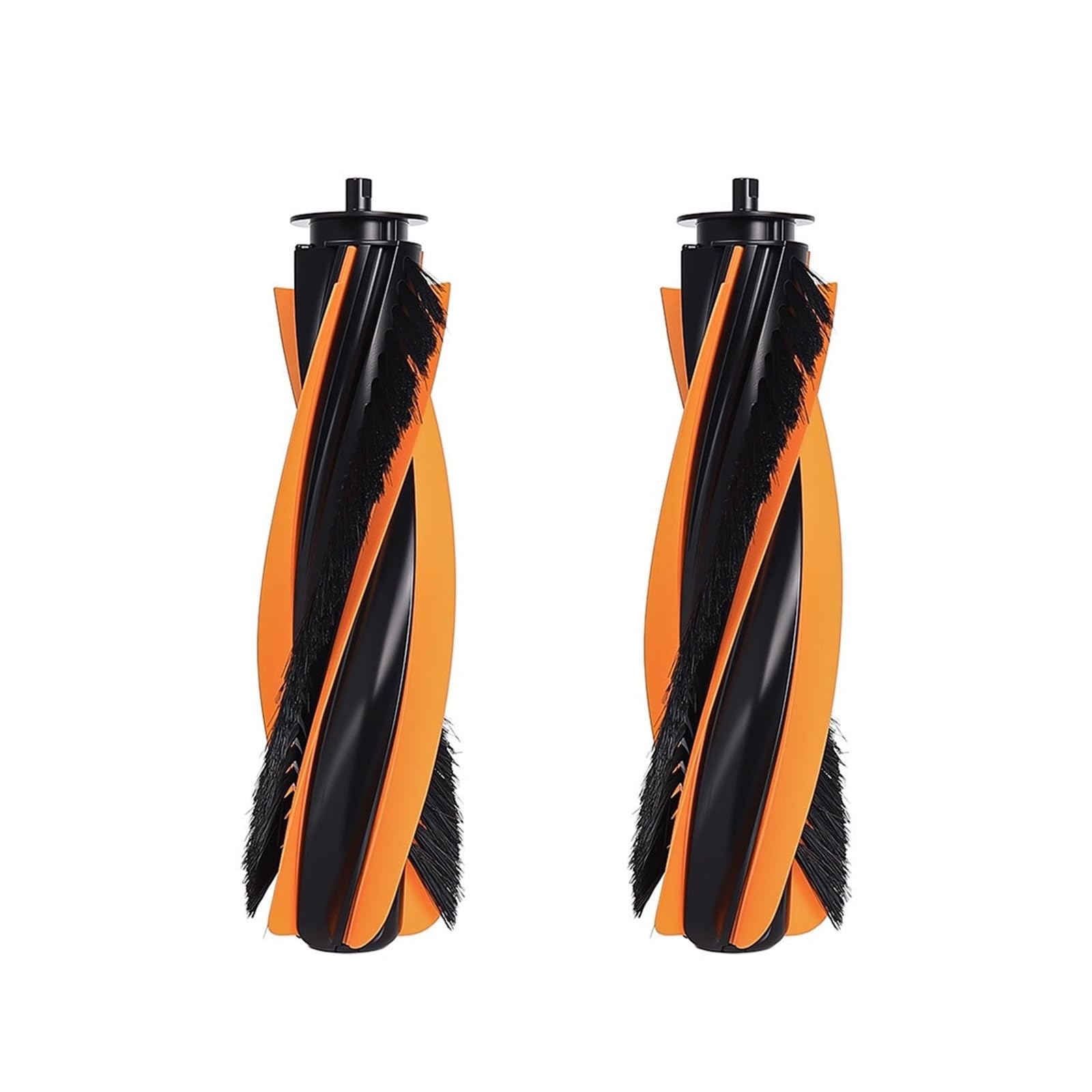 Jweinenl 2Pcs Main Brush，Compatible For Jonr P20 Pro T5 Pro Sweeping Robot，Compatible For Midea V12 Pro Vacuum Cleaner Floor Cleaning Roller Brush Accessories Parts Maintenance Parts(2Pcs)