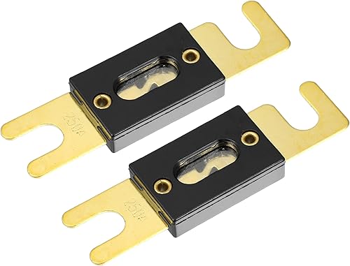 Miniatura 7 de X AUTOHAUX 2 fusibles de repuesto 125A ANL fusibles para coche, camión, motocicleta, barco, CD de audio