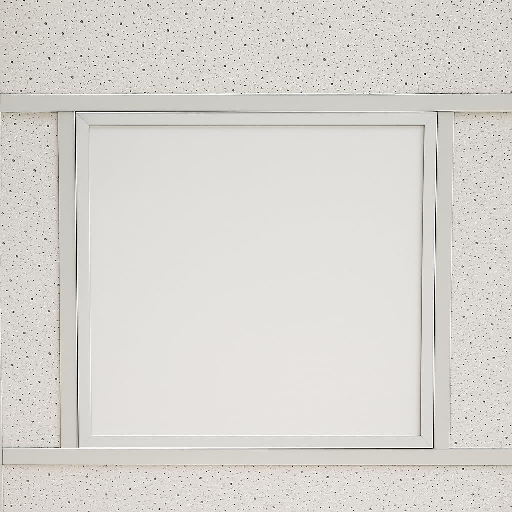 heatness® Infrarot Rasterdeckenheizung 62×62 cm | Heizpanel für Odenwald Rasterdecke 625×625 mm, ideal für Büro, Praxis und Gewerbe, geräuschlos und energieeffizient.