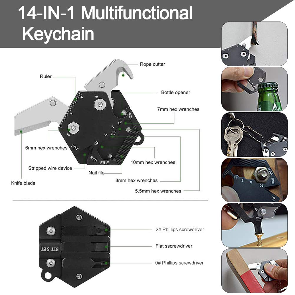 Outl EDC de Porte-clés Tactca M.020 Modèle 3D