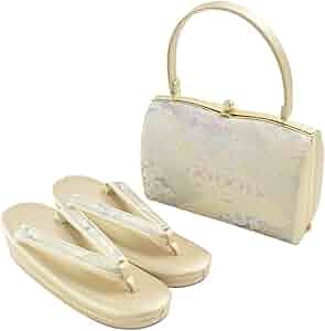 和装用草履バッグ　成人式　振袖、付下げ、訪問着用　佐賀錦　2Ｌ　25.5㎝　LL Amazon | 留袖 草履 バッグ セット 訪問着 日本製 [なごみや