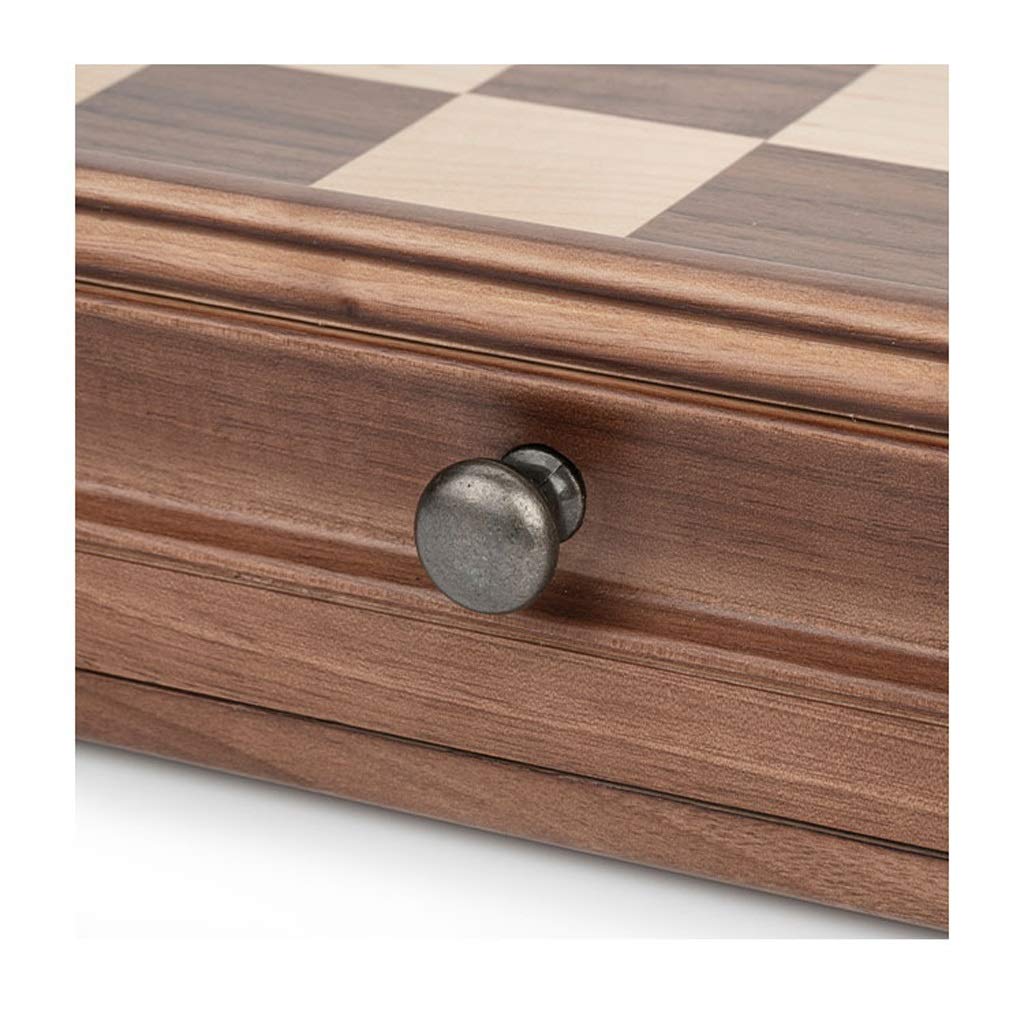 Set di Lusso in Legno massello e Materiale in Noce Regole for Principianti, Set for Bambini Adulti