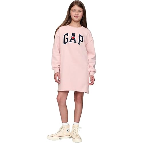 GAP Girls Logo Fleece Dress