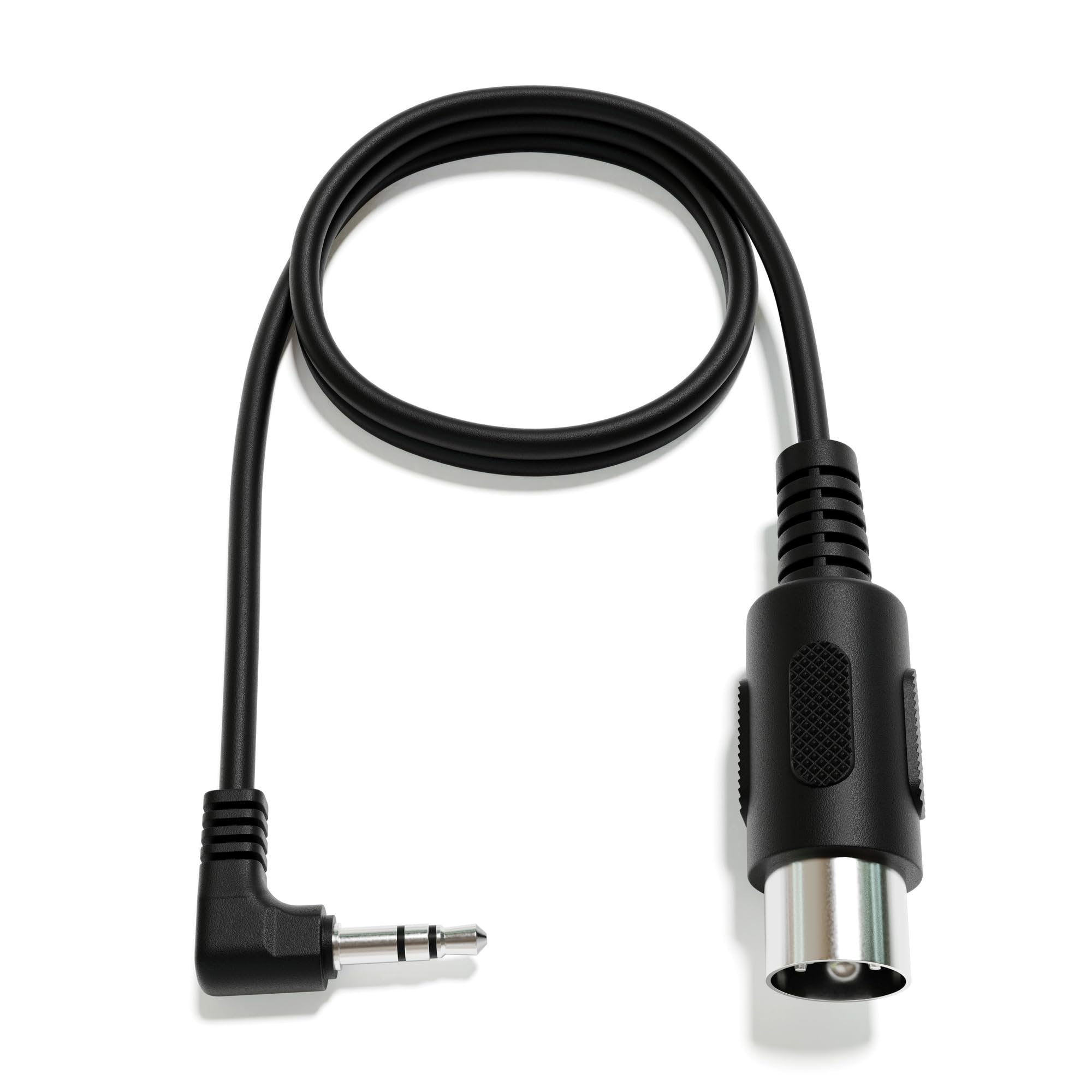 Câble adaptateur MIDI mâle DIN câble conversion mini jack coudé