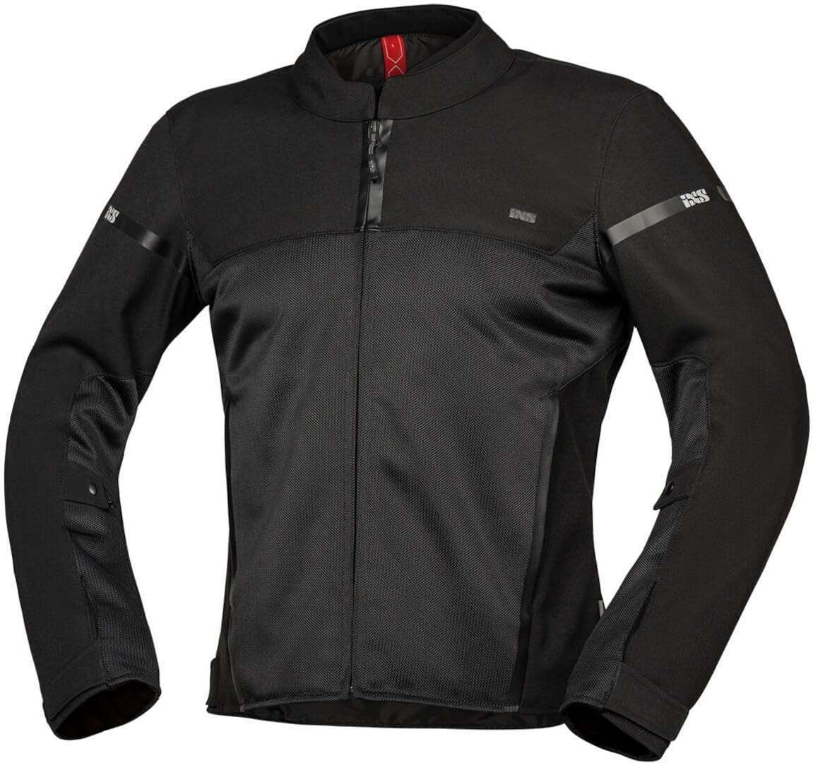 IXS Oxy-Air Mesh Kurtka tekstylna motocyklowa, czarny, XL