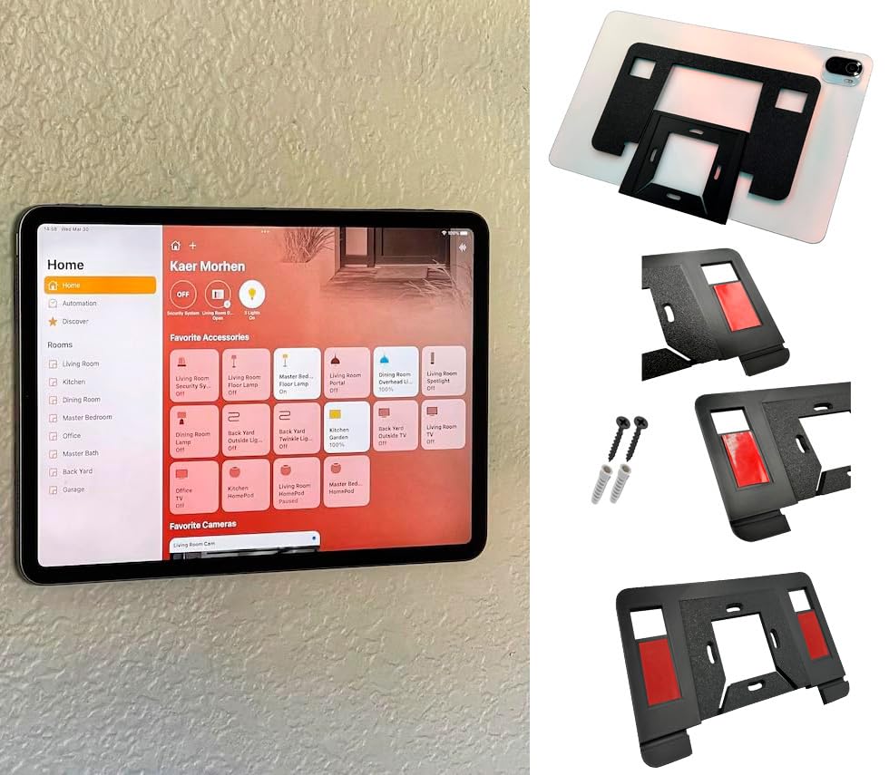Genérico Soporte de Pared para Tablet Universal Valido para Cualquier Modelo y Marca/Soporte de...