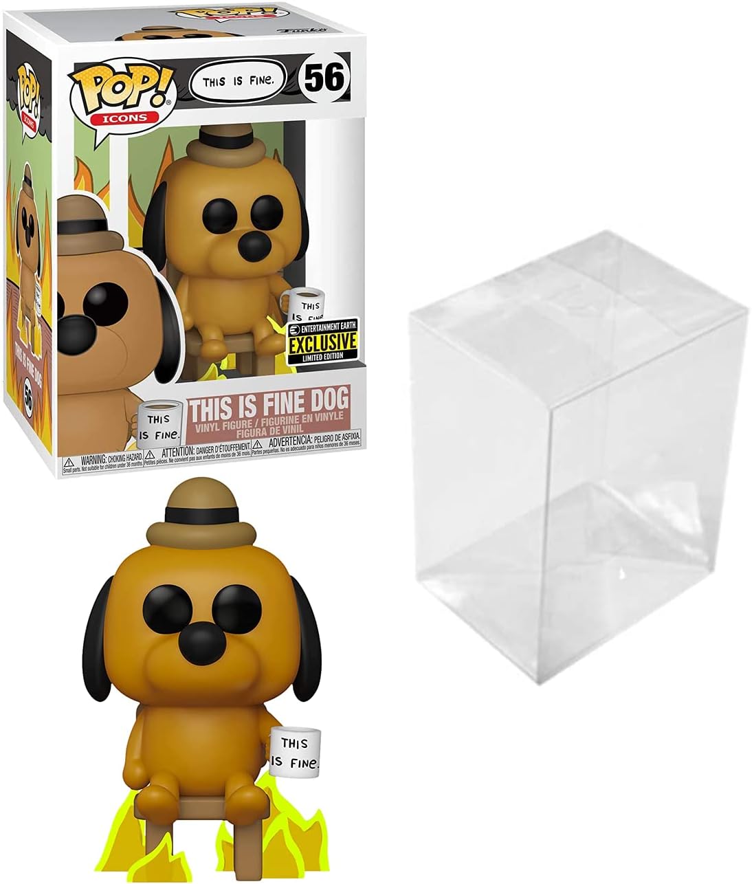 This is Fine Dog Pop! Vinyl Figure - Entertainment Earth Exclusive