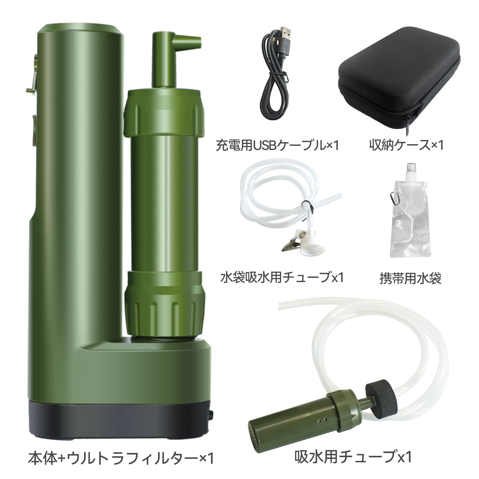 Amazon.co.jp: LLAP 携帯浄水器 アウトドア 濾過器 サバイバル浄水器