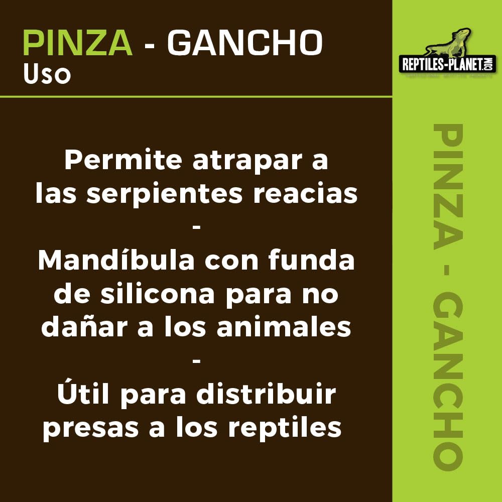 Reptiles Planet – Pinza de Gancho Protect para Reptiles – 63 cm