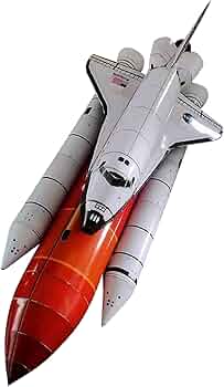 Amazon | 1/150比例紙ロケット模型スペースシャトル