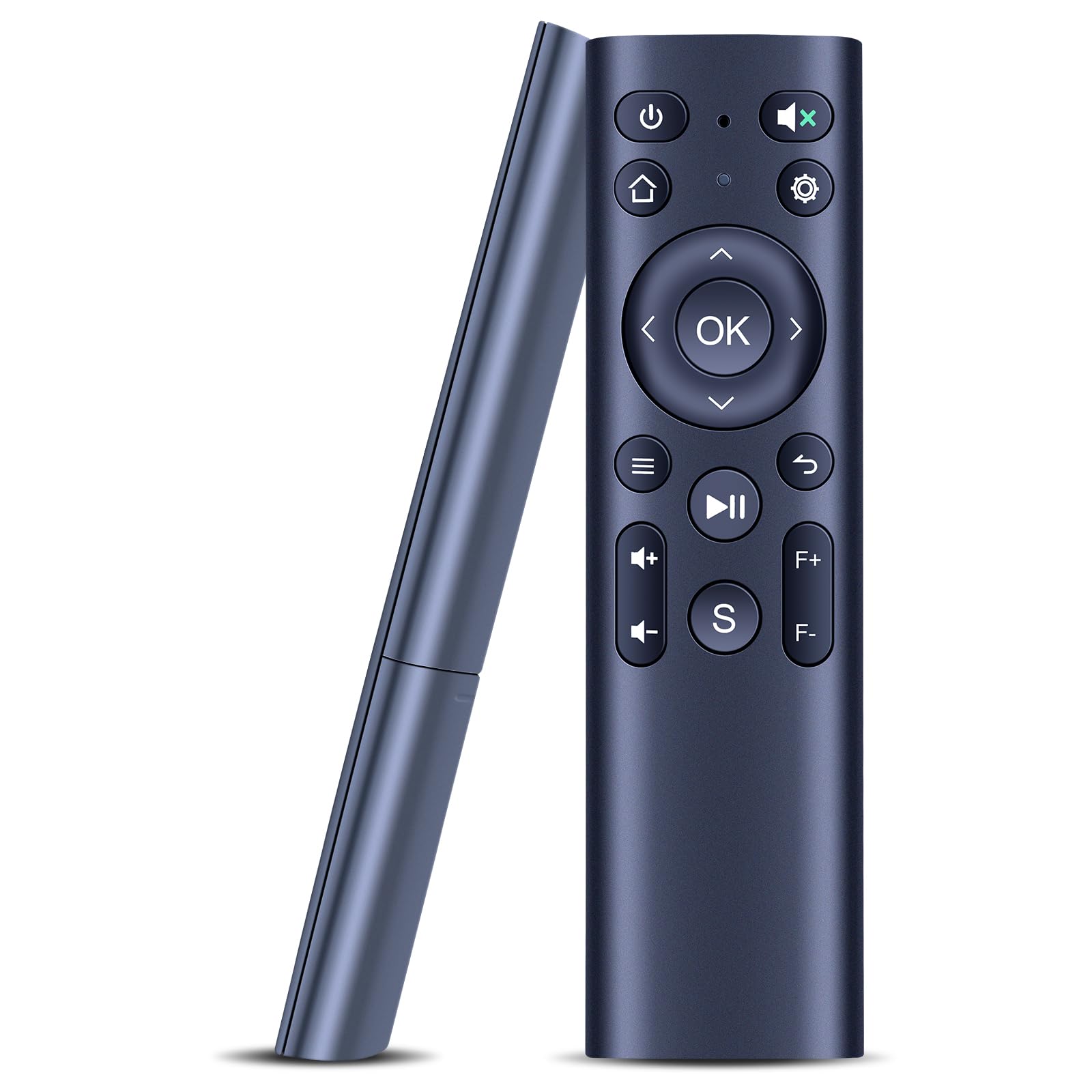 Télécommande de rechange compatible avec DBPOWER Mise au point électrique 5G WiFi Mini projecteur Bluetooth H89 & WiMiUS P64 Projecteur