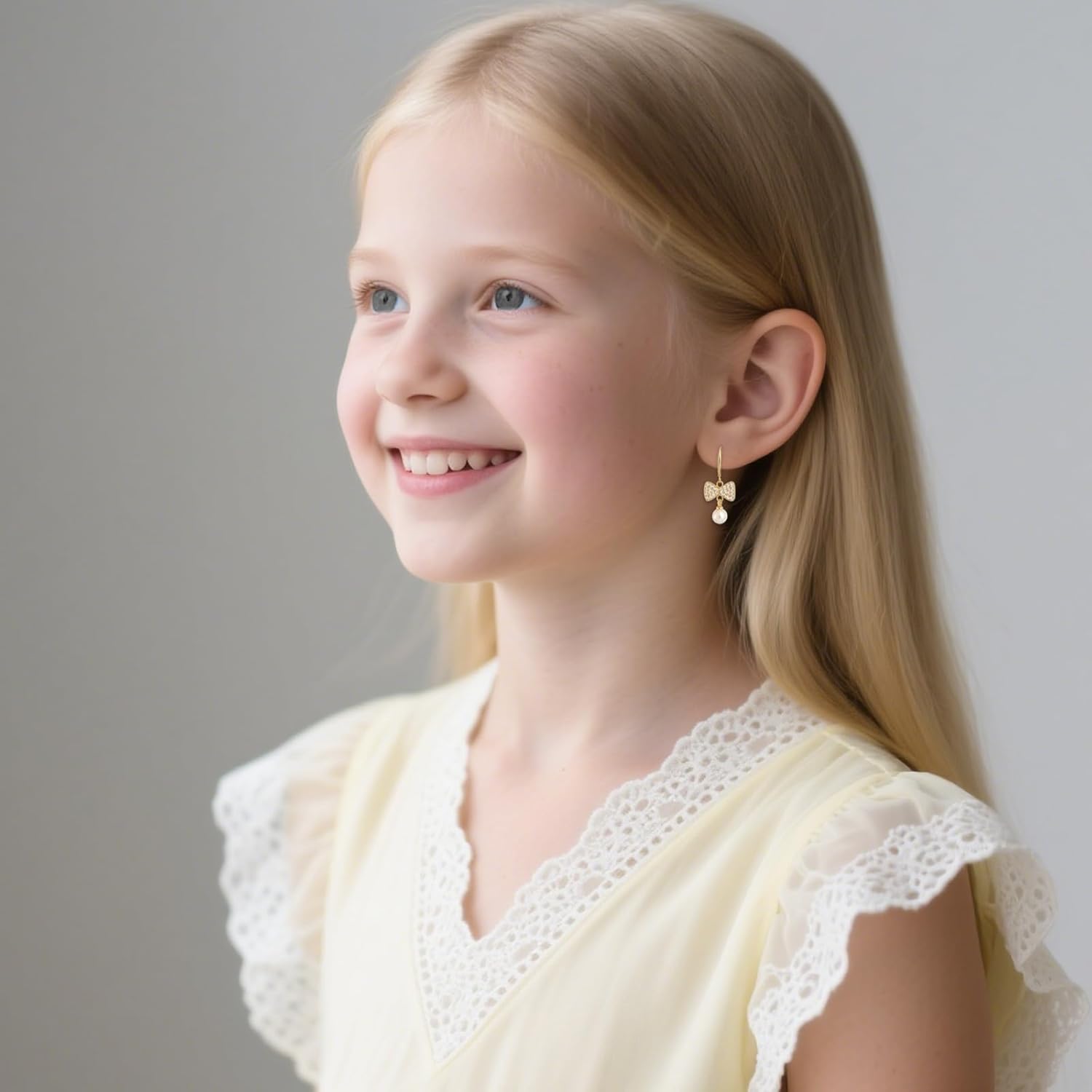 Pavéd Cubic Zirconias Earrings for Female 925 Sterling Silver or 14K Gold Plating Pearl Clover/Bow/Snowflake/Infinity/Flower Earrings for Women - Image 5