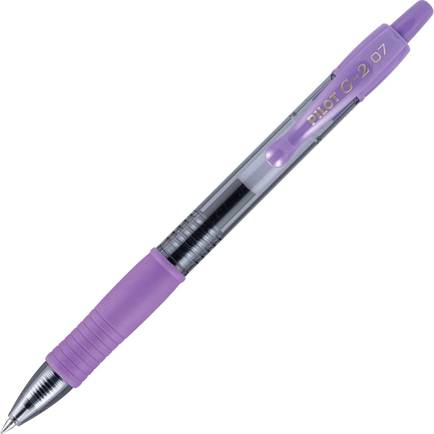 PILOT G2 Premium Gel Roller Pens, Purple Ink Pens Fine Point, Pack of 12