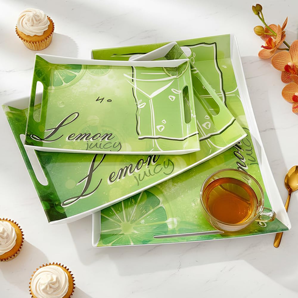 U.P.C. Villori Serving Tray Set - 3 Sizes -12