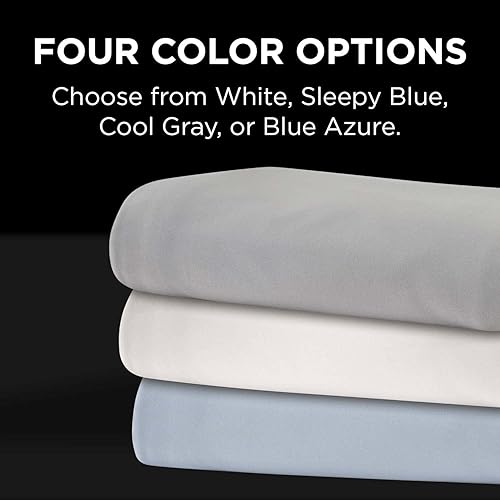 Miniatura 3 de TEMPUR ProAir - Juego de sábanas color gris frío, tamaño King