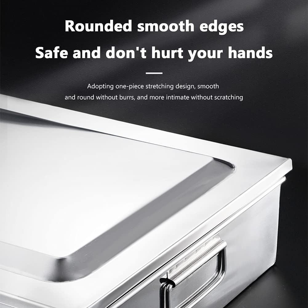 Contenitore per spezie in acciaio inox, contenitore per condimenti self-service per uso in cucina