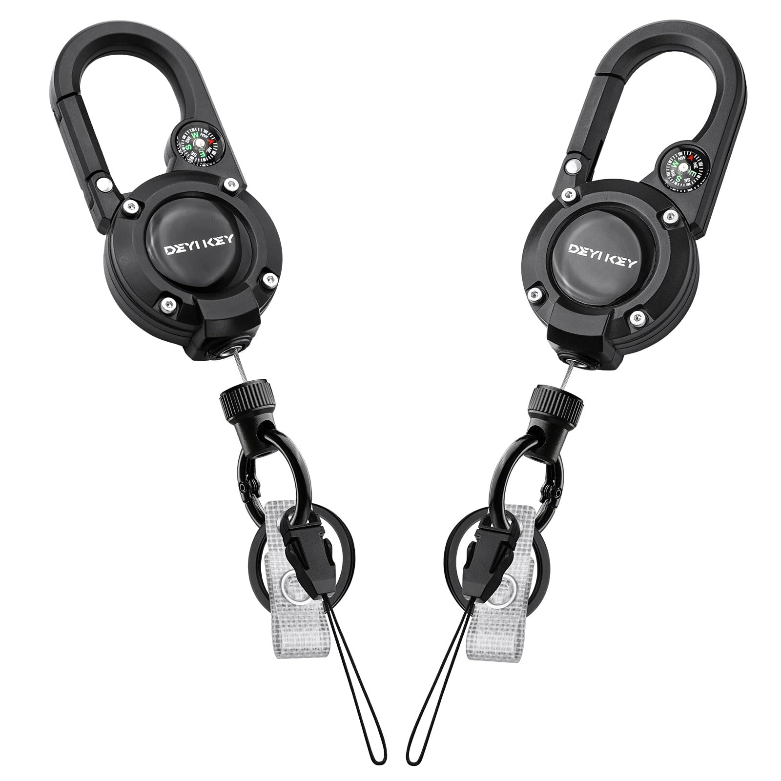 Amazon.com : Ciwuzxs Retractable Keychain Heavy Duty, Tactical ID
