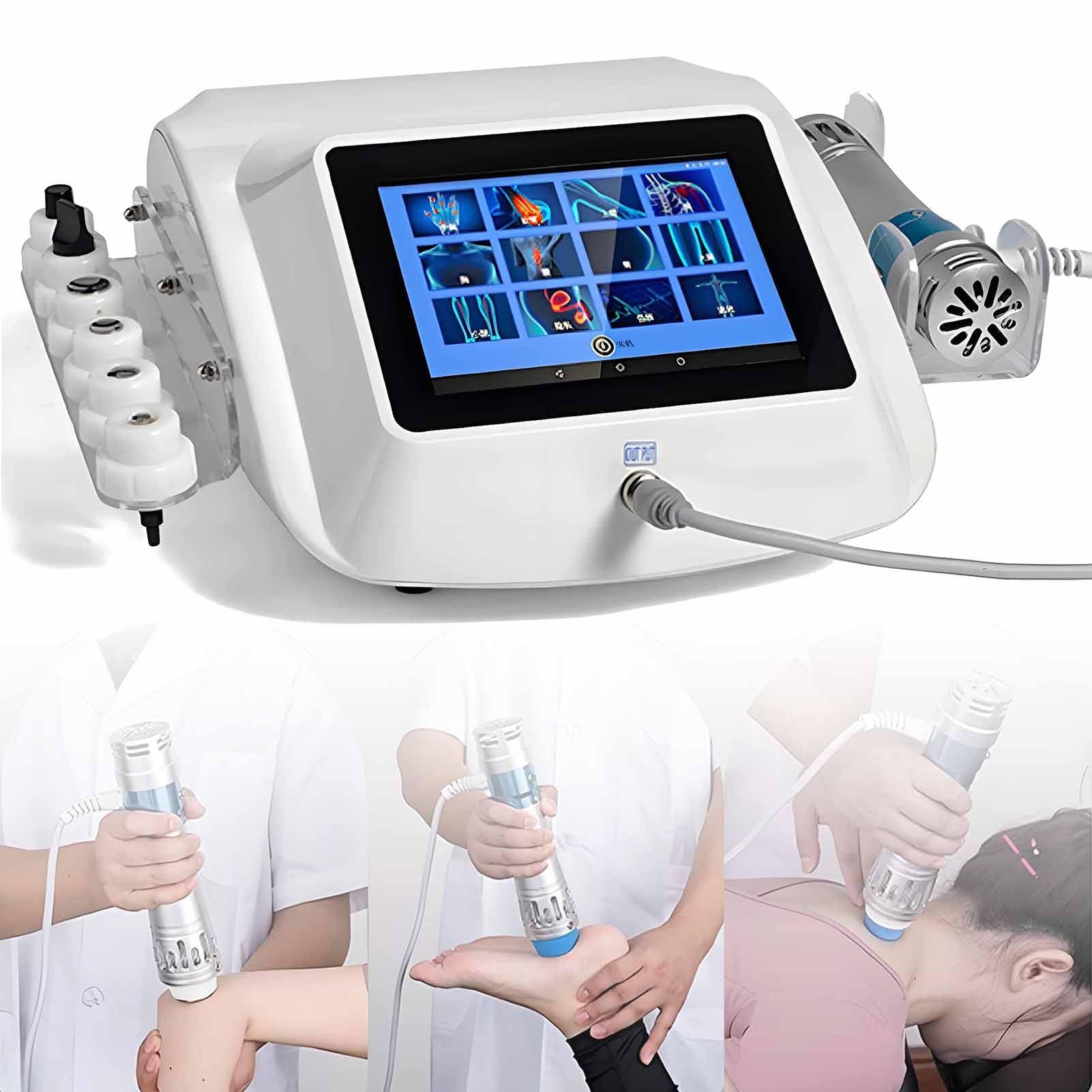 Máquina Portátil de Terapia de Ondas de Choque