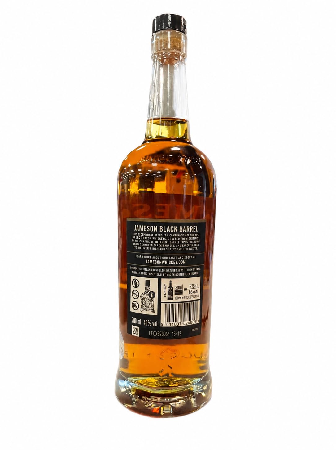 Jameson Black Barrel Whiskey Irlandés - 700 ml