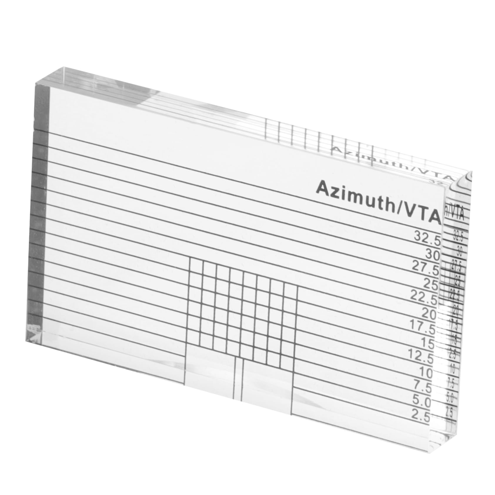 GLEAVI 5pezzi Ruler Per Precisa Del Braccio Del Giradischi Misuratore Di Allineamento Vinile Strumento Di Calibrazione Anti-scivolo Trasparente Per Appassionati Di Musica e Riparazioni