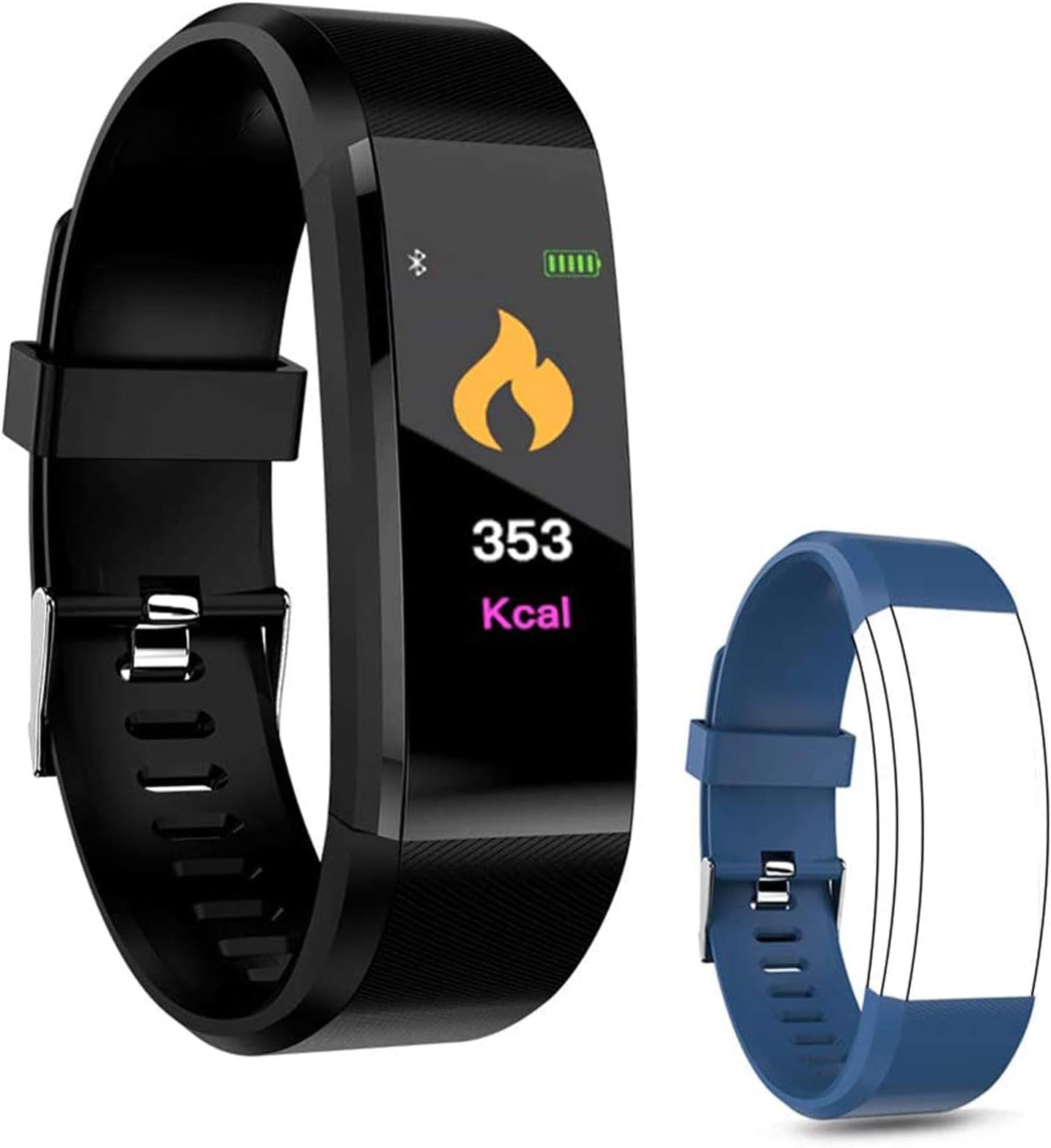 IULONEE Fitness Tracker Smart Watch, Activity Tracker IP67 Waterproof, Smart Bracelet Pedometer Watch with Heart Rate Blood Pressure Monitor Sleep Calorie Step Counter for Women Men and Kids