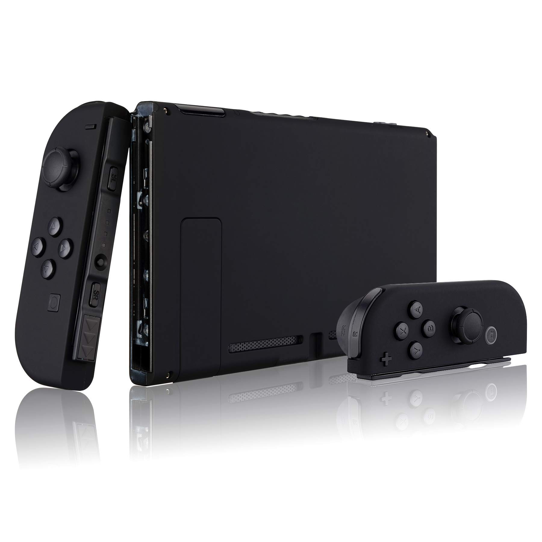Amazon.com: eXtremeRate Black Front Back Plate for Nintendo Switch