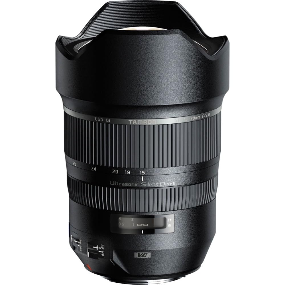 Tamron Obiettivo per Canon, 15-30 mm F/2.8 VC, Nero/Antracite