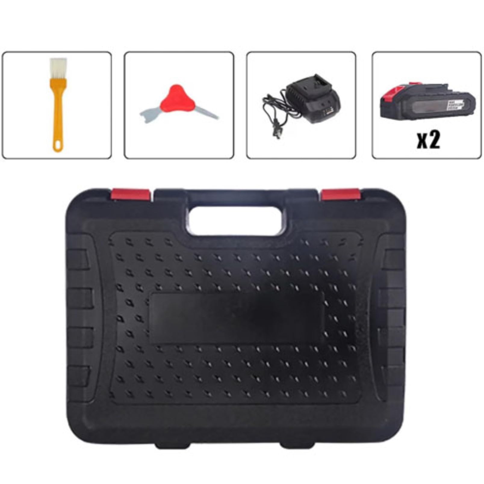 Máquinas de Afeitar Ovejas Inalámbricas, Cortadora Eléctrica de Lana de 300W con Cuchilla de 9/13 Dientes, Kit de Tijeras Para Ovejas de 6 Velocidades con 2 Baterías 13-Teeth