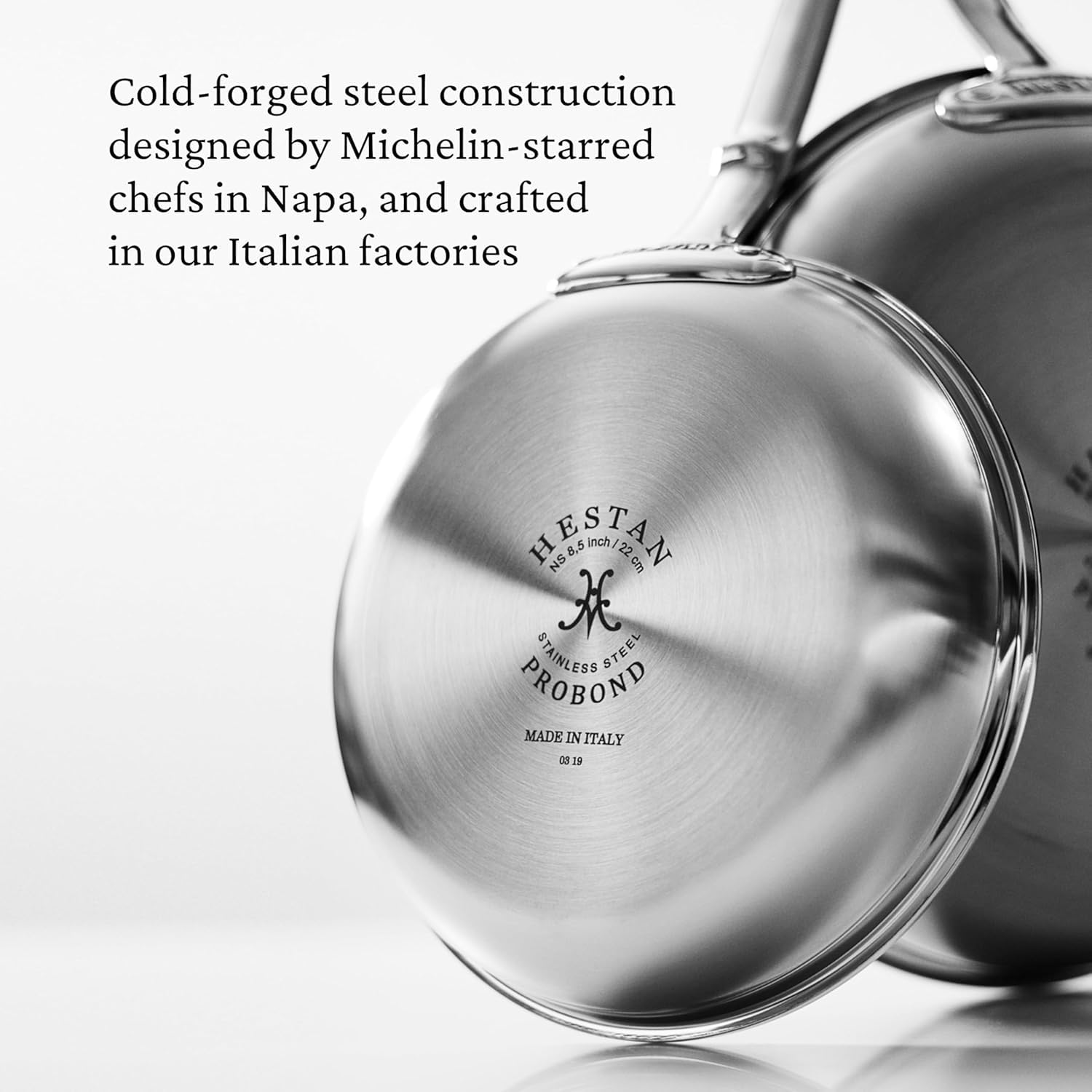 Amazon | Hestan ProBond 鍛造チタン-プロフェッショナルクラッド