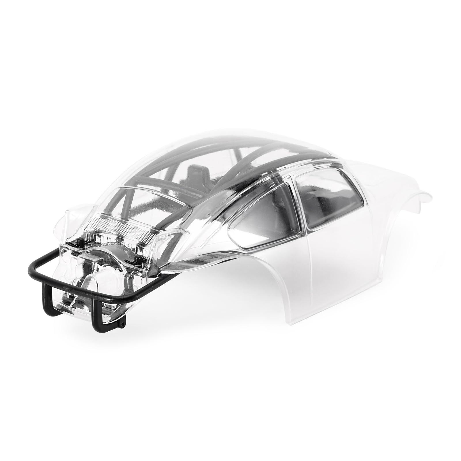 Jaula Antivuelco De Nylon Y Paneles De Aluminio Para Axial SCX24 1/24 – Kit De Chasis Ligero De 34-45 G Con Luz LED, Compatible Con C10, JLU Y Bronco