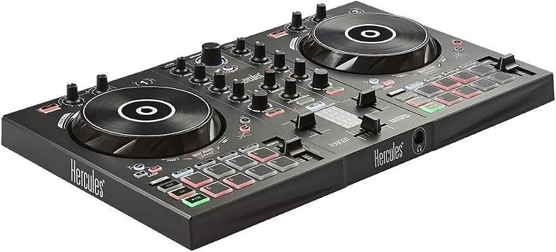 Hercules DJControl Inpulse 300-2 tracks with 16 pads and sound card