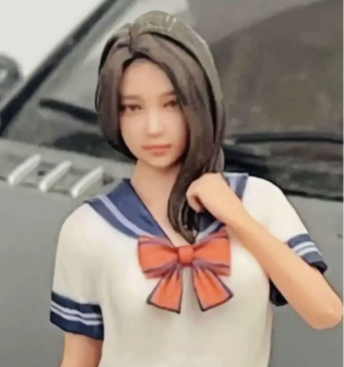 女子高生★1/18★フィギュア★ミニカーに★1/64より大★ドールハウスに Amazon.co.jp: 118女子高生jk5リアルフィギュアフィギュア164