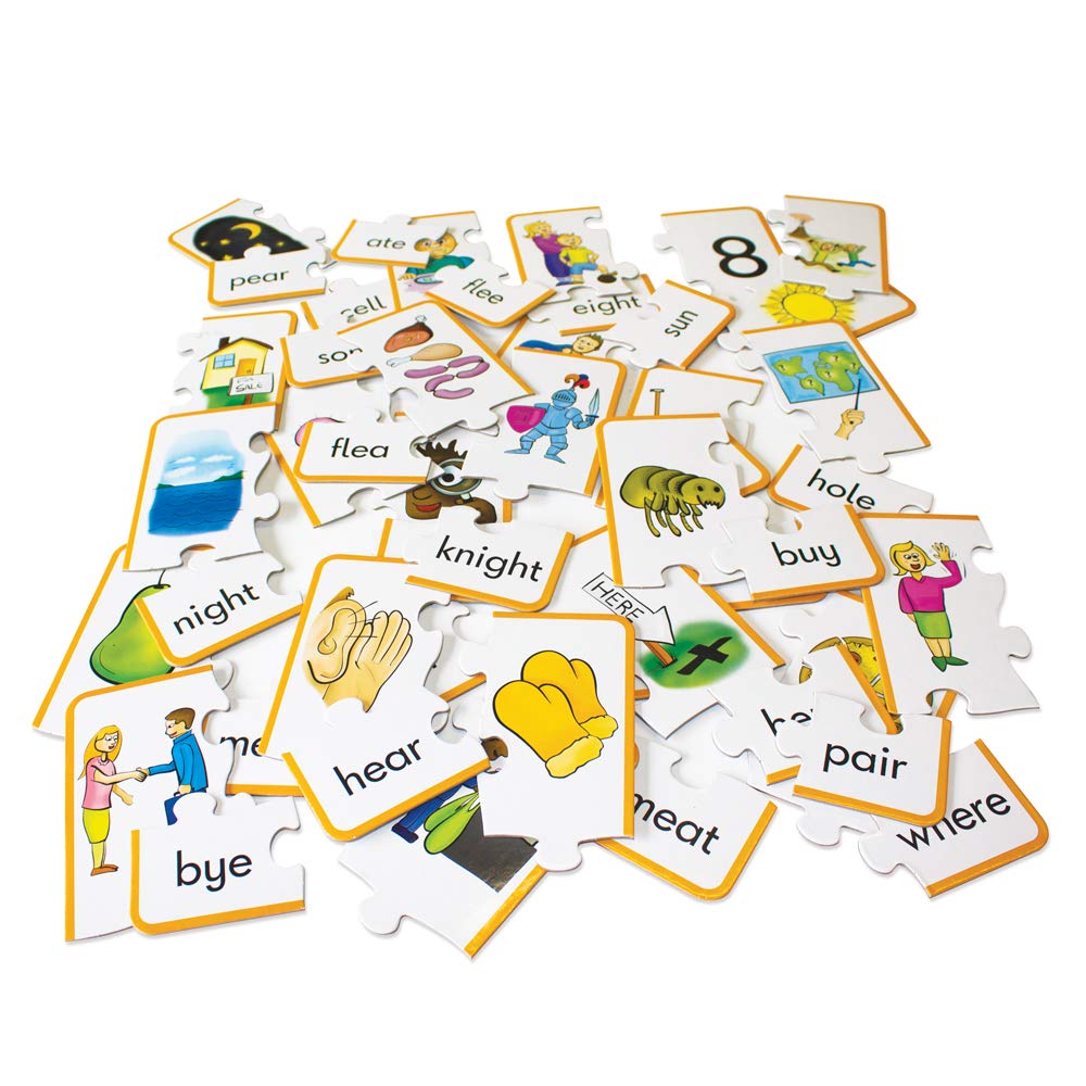Amazon.com: Junior Learning JL243 Homonym Puzzles, Multi : Toys