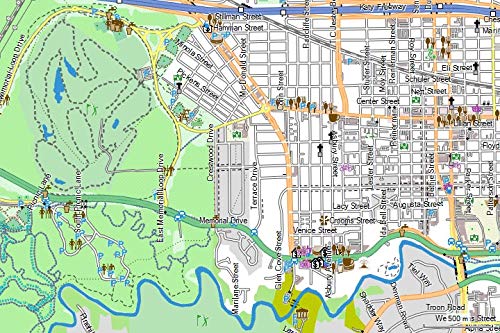 TOPO GPS Map for Garmin US Southern Sates AR OK TX AL KY MS TN LA