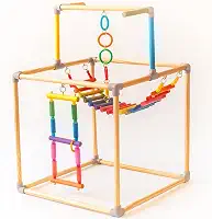AVUK PET - Playground Connect 3D Avuk Pet Para Calopsita Periquito Agapornis