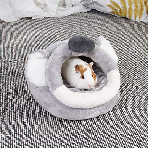 image for nanjingqin Hamster Warm Cave Bed, Small Animals House Hideouts Habitat