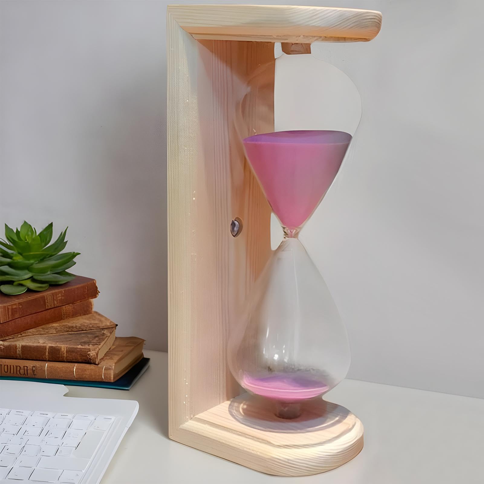 Temporizador de sauna, reloj de arena – 15 minutos reloj de arena, accesorio para sauna, reloj de arena para Acción de Gracias, Navidad, Año Nuevo chino, día de San Valentín