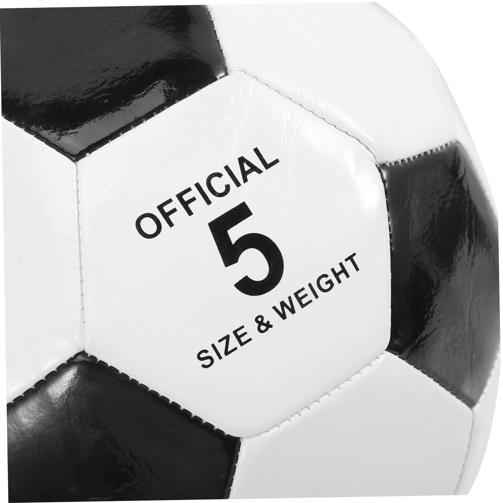 UPKOCH 6 Balones de Fútbol PVC para Niños, Resistentes y Cosidos a Mano, Ideales para Entrenamiento y Práctica al Aire Libre, Paquete de 6 Unidades