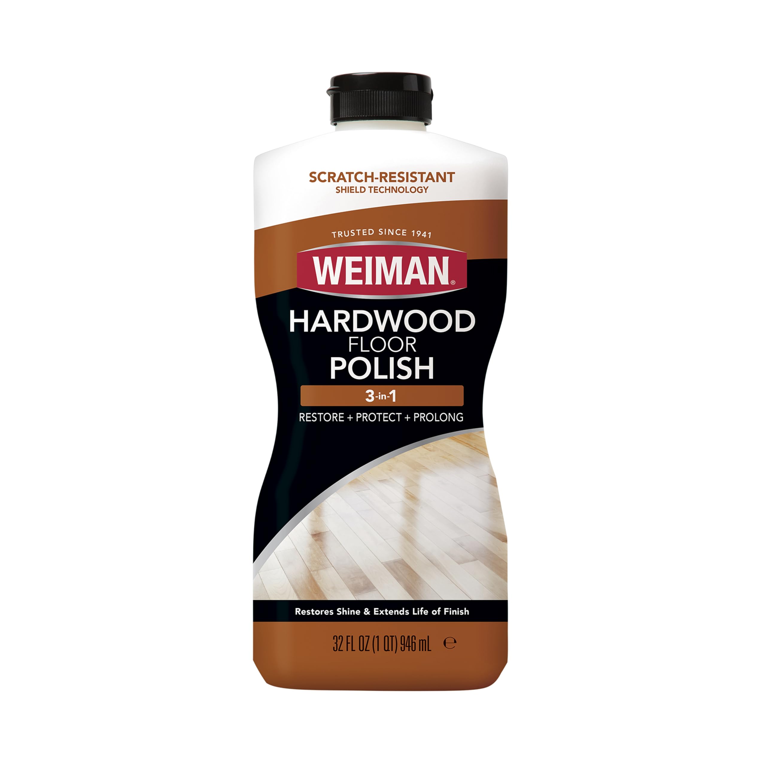 Weiman Hardwood Polish and Restorer - Wood Floor Polish - 946ml